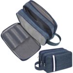 Custom Waterproof Travel Toiletry Bag Hanging Dopp Kit with Handle - 4