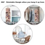 Custom Waterproof Travel Toiletry Bag w/Jewelry Organizer for Women - 5
