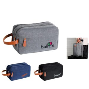 Custom Waterproof Travel Toiletry Bag with Hanging Hook
