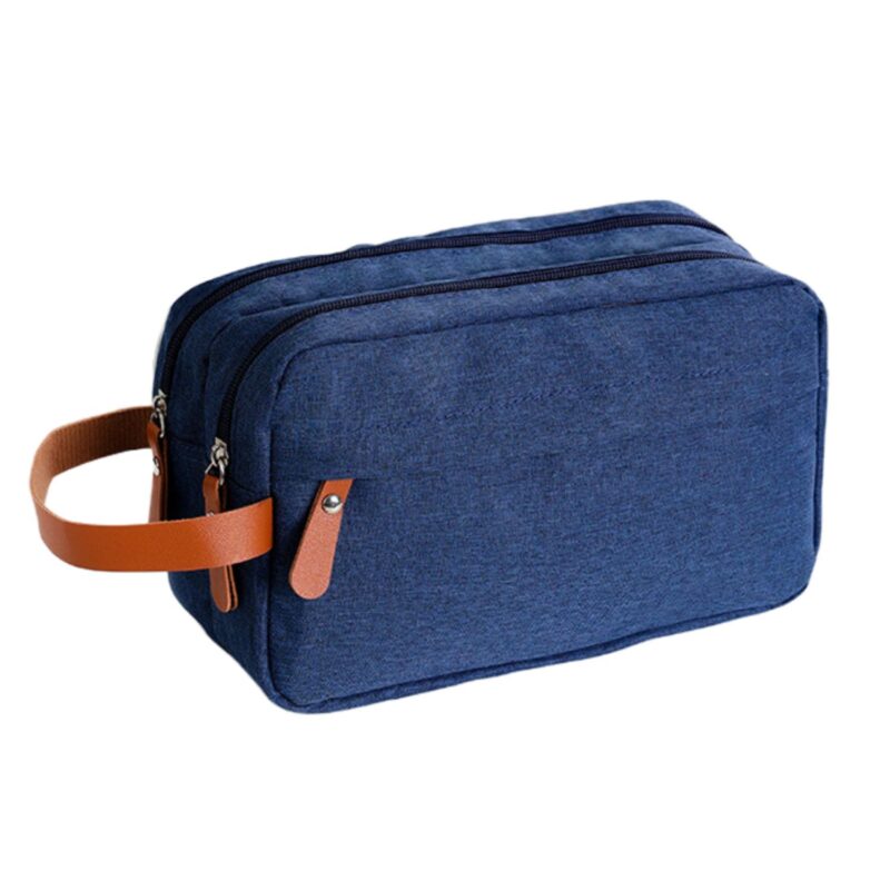 Custom Waterproof Travel Toiletry Bag with Hanging Hook - 7