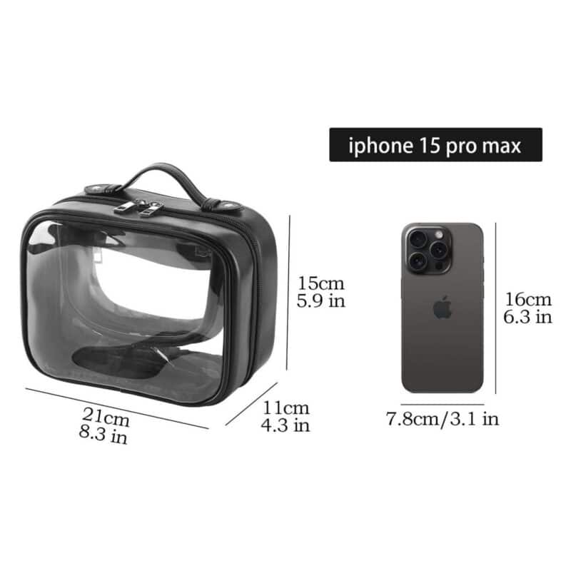 Custom Waterproof Travel Toiletry Kit Bag - 1