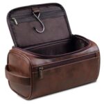 Custom Waterproof Zipper PU Leather Travel Toiletry Bag - 9