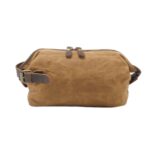 Custom Waxed Canvas Dopp Kit