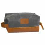 Custom Waxed Canvas Dopp Kit w/Cuff