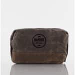 Custom Waxed Top Zip Dopp Kit