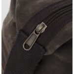 Custom Waxed Top Zip Dopp Kit - 9