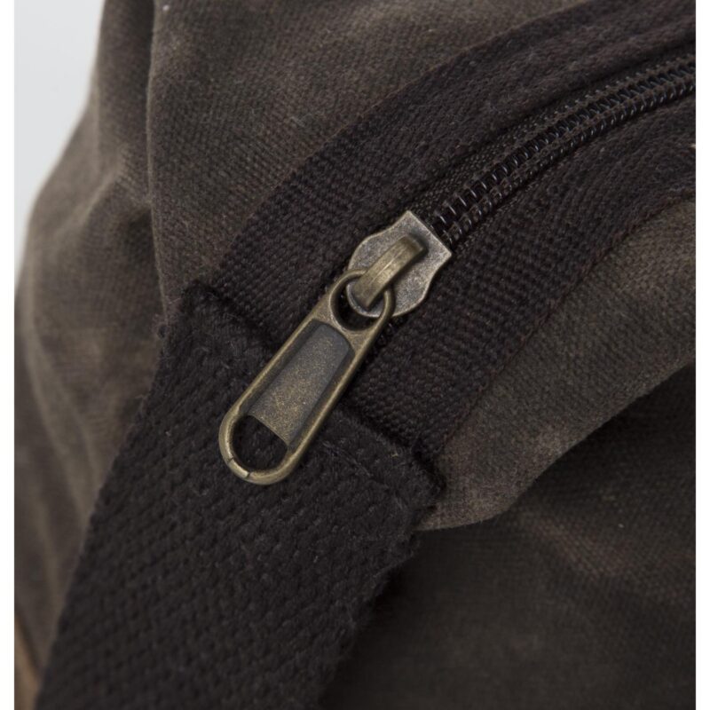 Custom Waxed Top Zip Dopp Kit - 9
