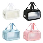 Custom Wet-Dry Toiletry Bag W/ Frosted Window - 1