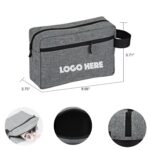 Custom Zippered Cosmetic Toiletry Bag